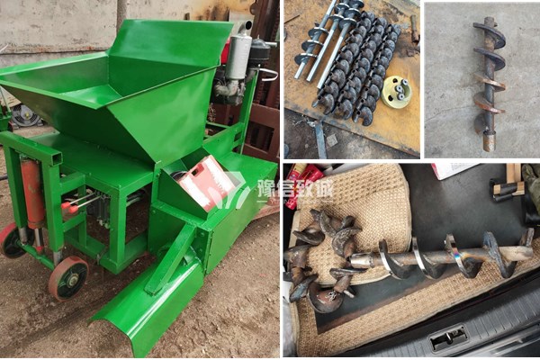 攔水帶成型機(jī)軸和葉片